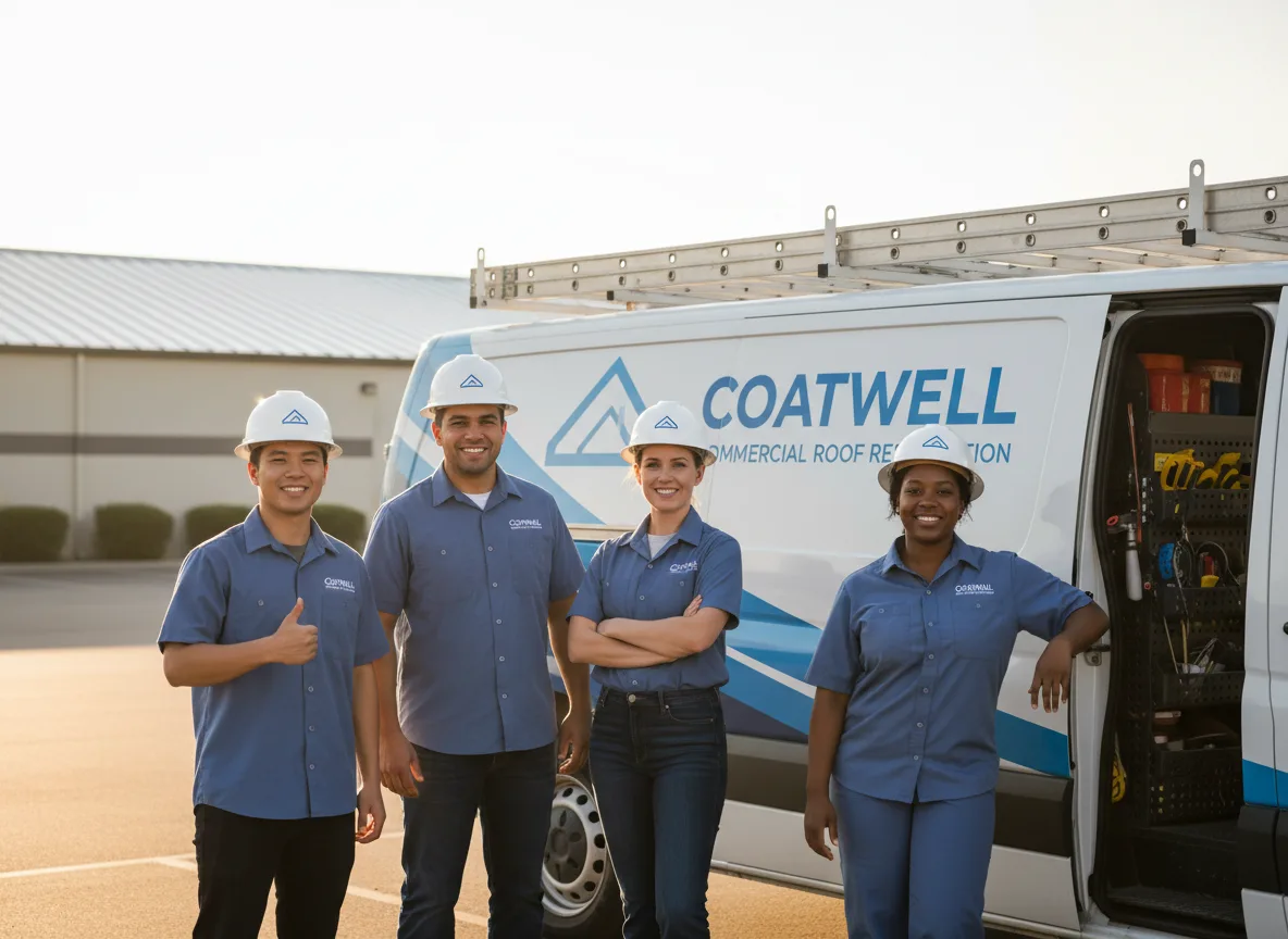 Commercial roof coating company in Norwood Young America, MN